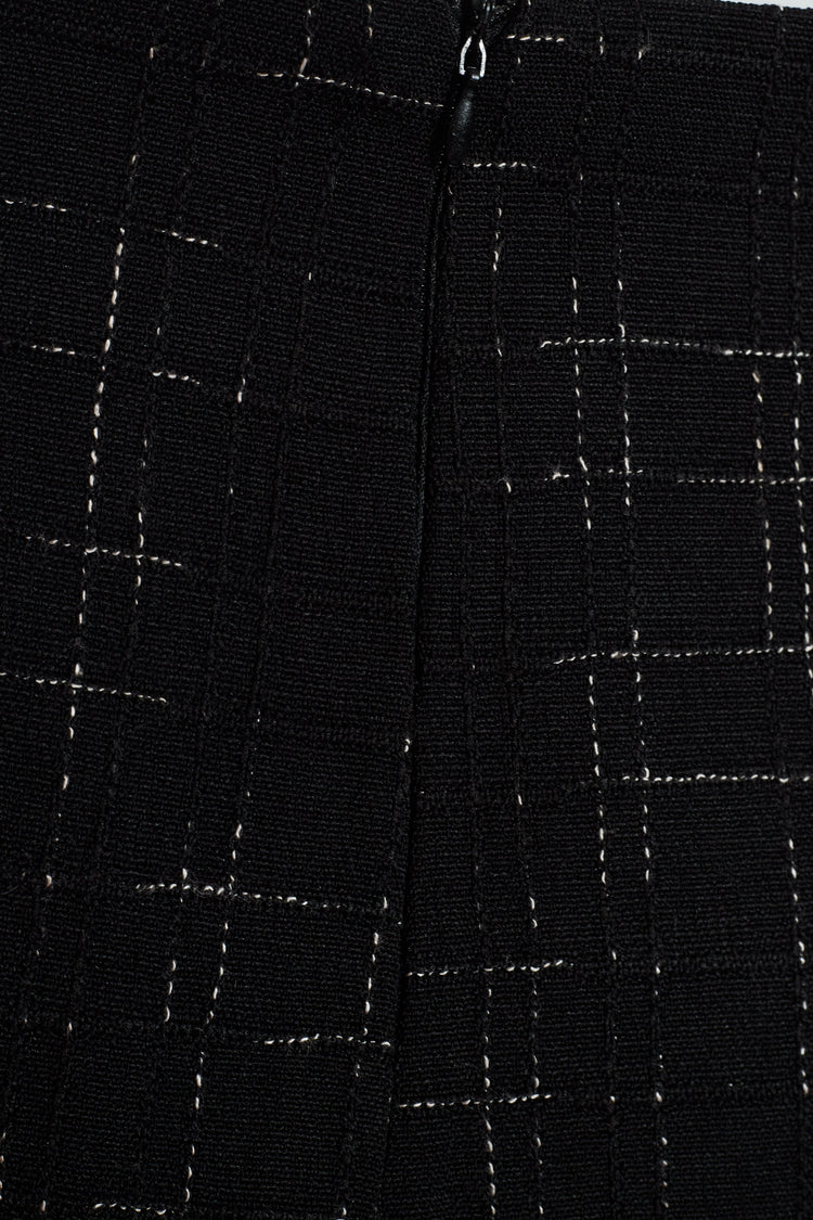 Falda Clara Rosas Tweed