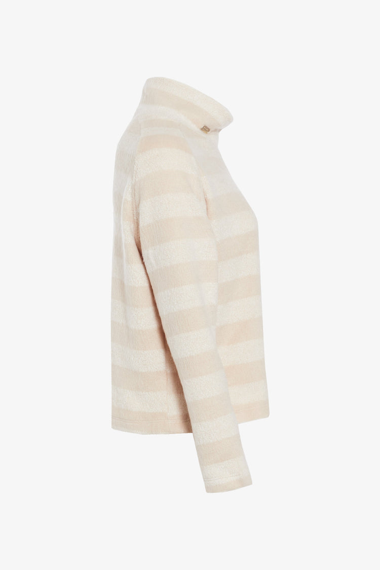 Chaleco Wild Listado Beige