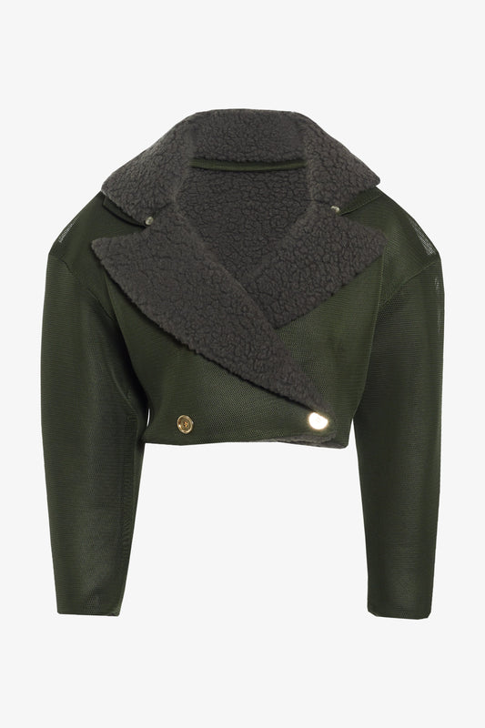 Chaqueta Condesa Verde Reversible