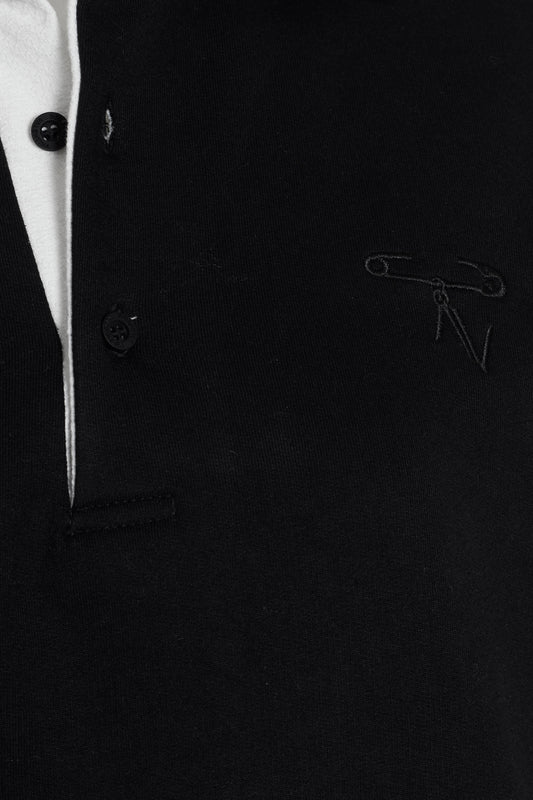 Polera Brunna Clip negro